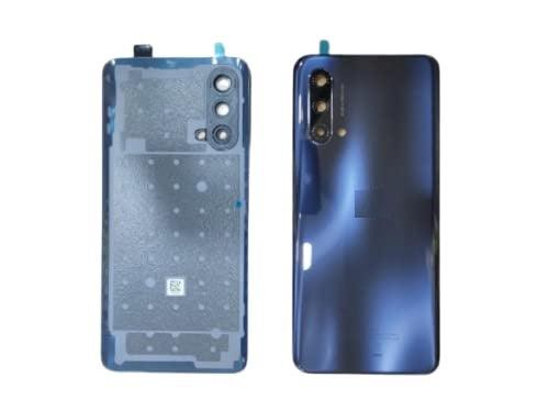 Back Glass Panel for Oneplus Nord CE Black Module and Heat Sink with Camera Lens Module and Self Adhesive Tape - EGFix Back Glass Panel for Oneplus Nord CE Black Module and Heat Sink with Camera Lens Module and Self Adhesive Tape - EGFix